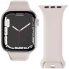 VONMÄHLEN Classic Band 2 do Apple Watch 44mm, 45mm, 49mm, One Size, kremowy