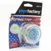 YoYoFactory Spinstar świecące w ciemności niebieskie jojo dla początkujących i średnio zaawansowanych