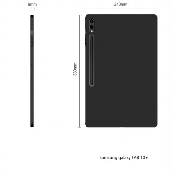 MRDISC Tylna obudowa do Samsung Galaxy Tab S10+ 5G 256 GB, czarna TPU (MG-BCSGTABS105GSW)
