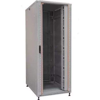 Szafa serwerowa 19 inch IT-BUDGET SRK - 42U - 800x1000 mm - drzwi perforowane/pełne - kanały kablowe - zmontowana - jasnoszara 99ITB19SRK42810GGNM