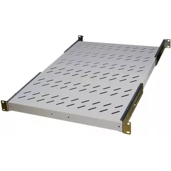 IT-BUDGET 19 inch Półka stała do szafy RACK, nośność 150 kg, głębokość 650 mm, jasnoszara 90ITB19FBX650G