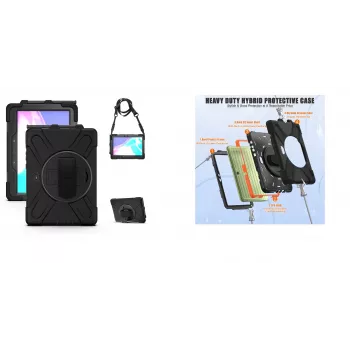 MRDISC Wzmocnione etui na Samsung Tab Active 4 Pro z paskiem na ramię (MG-BCSActive 4)