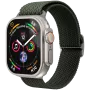 VONMÄHLEN Woven Loop do Apple Watch 40/41/42mm, oliwkowy
