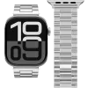 VONMÄHLEN Link Bracelet 2 do Apple Watch 40/41/42mm, stal nierdzewna, srebrny