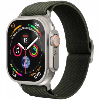 VONMÄHLEN Classic Nylon Loop 44, 45, 46, 49mm One Size, Oliwkowy