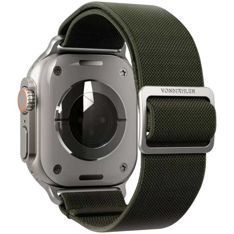VONMÄHLEN Classic Nylon Loop 44, 45, 46, 49mm One Size, Oliwkowy
