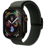 VONMÄHLEN Woven Loop do Apple Watch 40/41/42mm, Olive Black