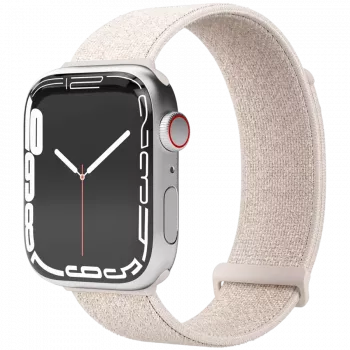 VONMÄHLEN Fitness Loop 2 pasek do zegarka do Apple Watch 44/45/46/49mm, kremowy