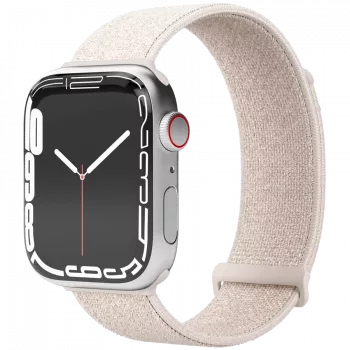 VONMÄHLEN Fitness Loop 2 pasek do zegarka do Apple Watch 40/41/42mm, kremowy