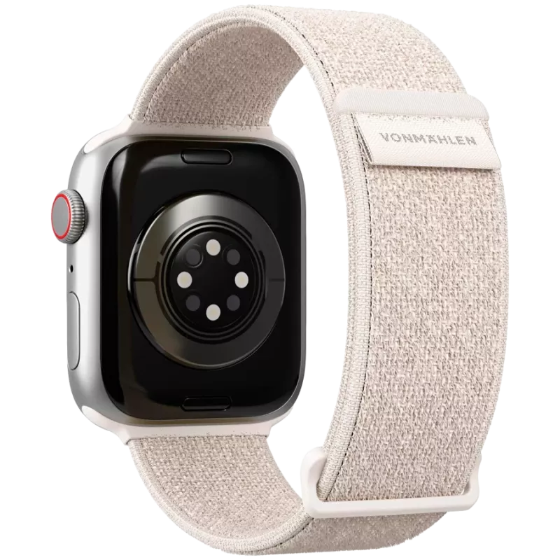 VONMÄHLEN Fitness Loop 2 pasek do zegarka do Apple Watch 40/41/42mm, kremowy
