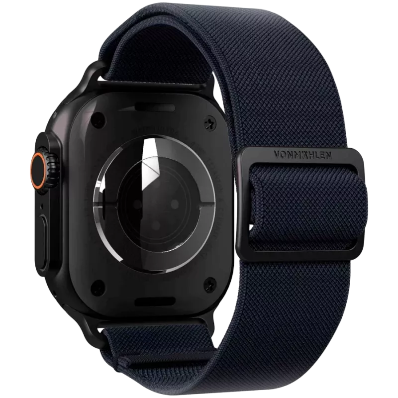 VONMÄHLEN Classic Nylon Loop 44, 45, 46, 49mm Uniwersalny, Granatowo-Czarny