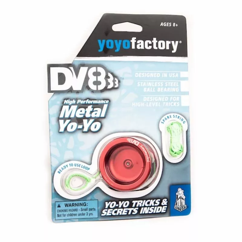 YoYoFactory DV888 Metalowe Yo-Yo Czerwone
