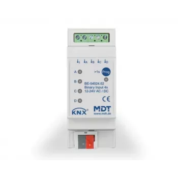 MDT BE-04024.02 Wejście binarne 4-krotne 2TE REG 24V AC/DC