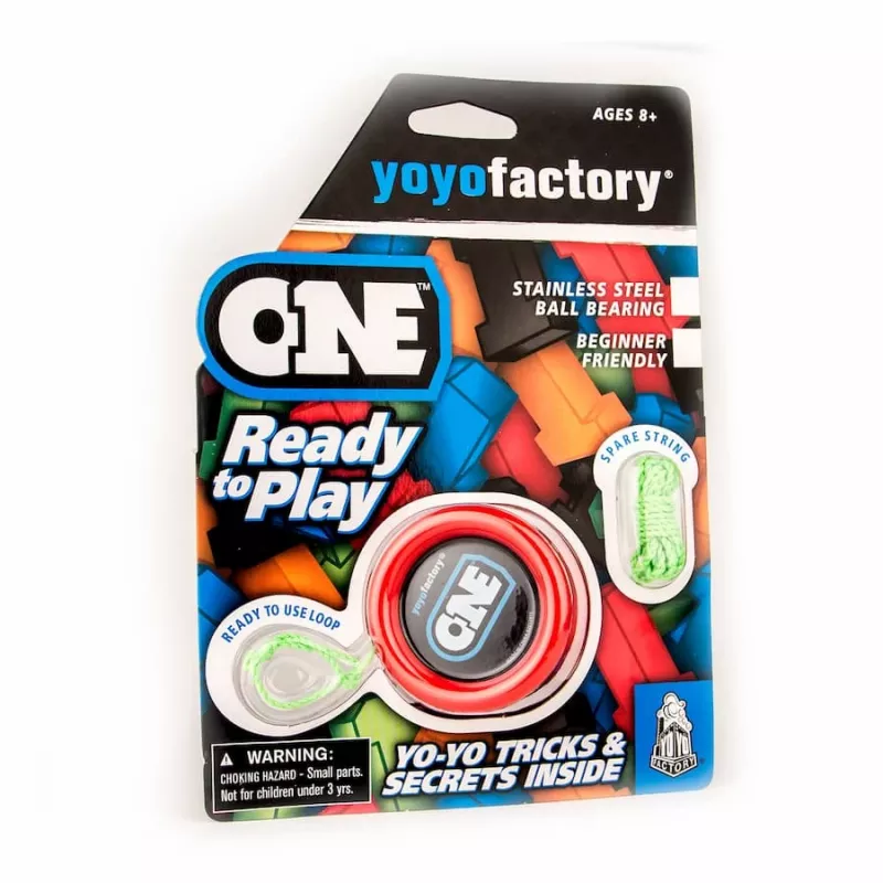 YoYoFactory YO-YO ONE Yoyo dla początkujących, czerwony
