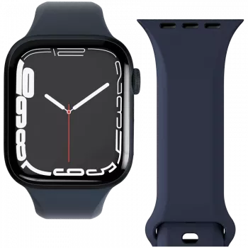 VONMÄHLEN Classic Band 2 do Apple Watch 44/45/46/49mm, granatowy