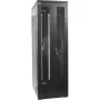 Szafa serwerowa IT-BUDGET 19 inch SRK - 42U - 600x1000 mm - Drzwi perforowane podwójne przód + tył - Zmotowana - Czarna 99ITB19SRK42610DTSNM