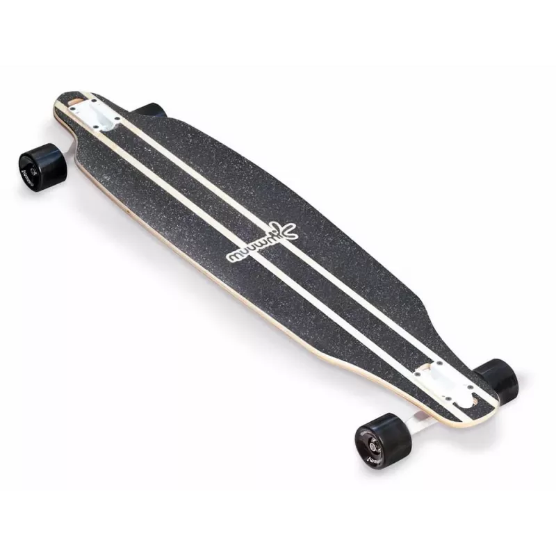 Deskorolka Longboard MUUWMI AU 559, 8-warstwowy klon klonowy, łożyska ABEC 7, koła 70mm, drewno