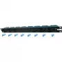 Liebernetz 19 inch 1U wentylator rack - wywiew poziomy, 95 m³/h, 12V DC, 34 dB, czarny (90LN19LUE1HE8BR)