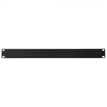 IT-BUDGET 19 inch panel zaślepiający do szafy Rack 1U - blacha stalowa, czarny malowany proszkowo (90ITBBP1HEMS)