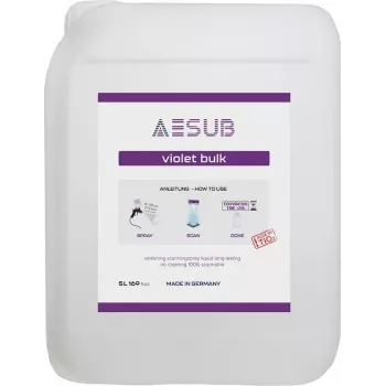 AESUB Violet Bulk 5L znikający spray do skanowania 3D AESVB502