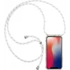 Etui na szyję CYOO z smyczą do iPhone 12/12 Pro 6,1 inch – biały silikon CY122106