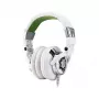 Thermaltake Tt eSPORTS Dracco Biały Circumauralny Zestaw Słuchawkowy Gamingowy z 50mm Przetwornikami, Podwójne 3.5mm, Sterowanie In-line