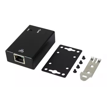 Adapter EXSYS EX-1321-WT USB 3.2 Gen1 na Gigabit Ethernet z zestawem do montażu na szynie DIN, obudowa metalowa