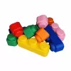 Gerardo's Toys Zestaw miękkich klocków do budowania, 71 elementów, pianka EVA, wielokolorowy