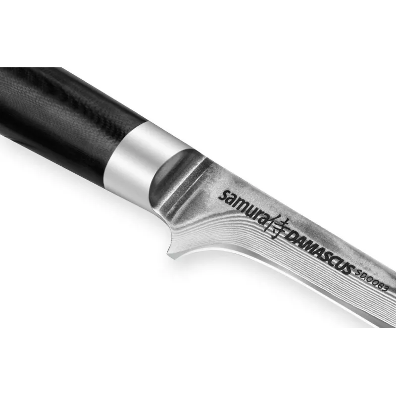SAMURA Damascus Nóż do wykrawania 165 mm rdzeń VG-10, stal 67-warstwowa, rękojeść G-10