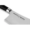SAMURA Harakiri Nóż Cleaver 180 mm, stal nierdzewna AUS-8, czarny uchwyt ABS