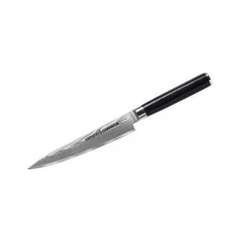 Samura Damascus nóż uniwersalny 150 mm, stal damasceńska AUS-10, 67 warstw (SD-0023)
