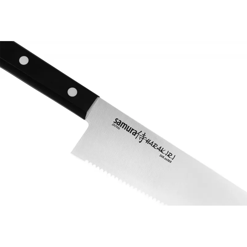 SAMURA Harakiri Nóż uniwersalny 125 mm stal AUS-8 czarny uchwyt