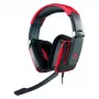 Słuchawki gamingowe Thermaltake Tt eSPORTS SHOCK - Royal Red, przewodowe 3,5 mm, nauszne, wysuwany mikrofon, składane