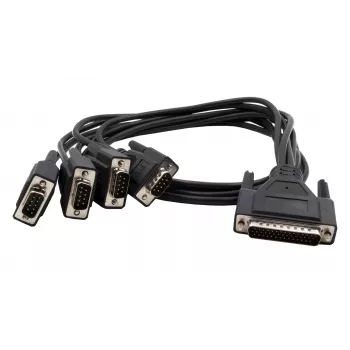 Kabel EXSYS Octopus z 4 x 9 Pin, długość 1 metr (EX-OPTC44-9-100)