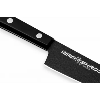 SAMURA Shadow Uniwersalny Nóż 150mm AUS-8 Stal Nierdzewna Czarny