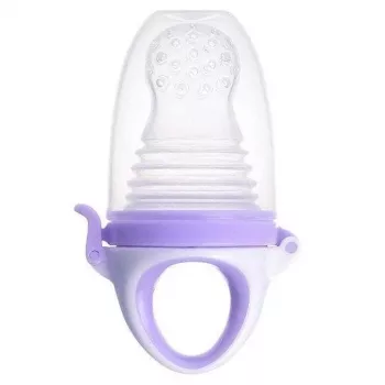 Kidsme Food Feeder Plus Karmnik dla niemowląt od 6 miesięcy, lawendowy