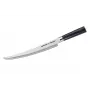 Nóż do krojenia SAMURA Harakiri 230 mm stal AUS-8, pełny trzpień, czarny rękojeść ABS