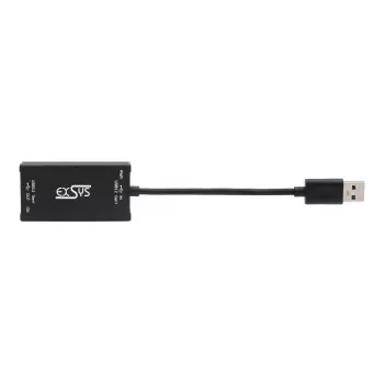EXSYS EX-1501HMVS-A 1-portowy przemysłowy hub USB 3.2 Gen 1 z ochroną przeciwprzepięciową ESD 15KV