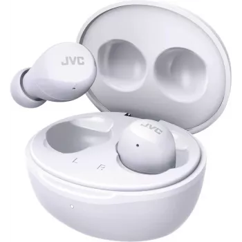 JVC Gumy Air Prawdziwie Bezprzewodowe Słuchawki Dokanałowe, Białe
