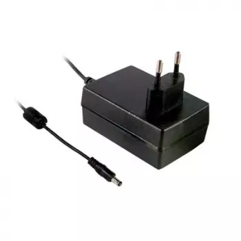 MEAN WELL GSM36E12-P1J Medyczny Zasilacz, 12V DC 3A 36W, Wtyczka EU, Gniazdo DC 2,1x5,5mm
