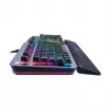 Thermaltake Argent K5 mechaniczna klawiatura gamingowa - Cherry MX Speed Silver, RGB, układ niemiecki