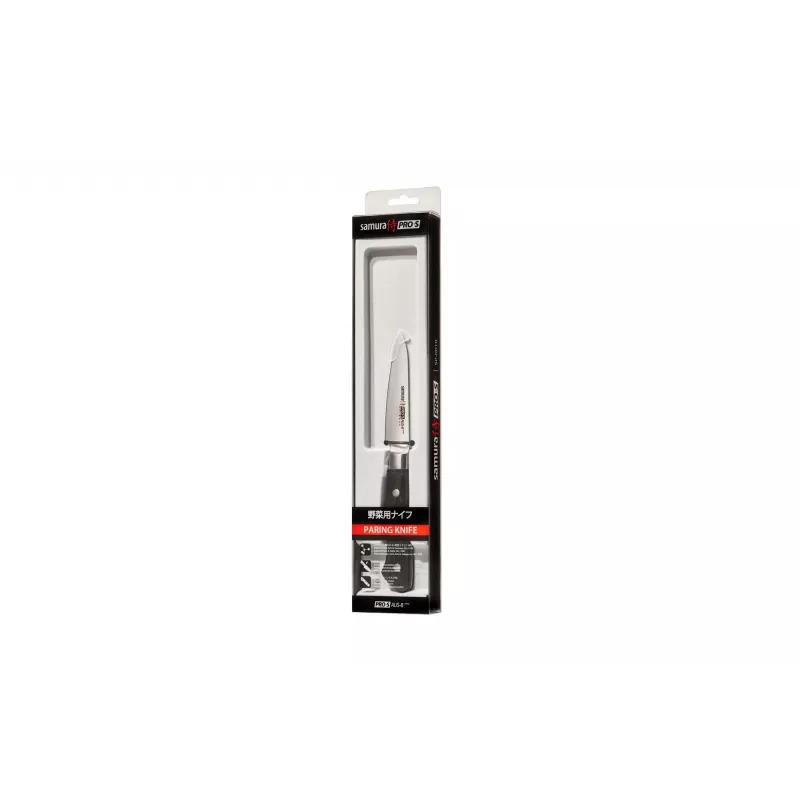 Nóż do obierania SAMURA PRO-S 88 mm, stal AUS-8, rękojeść G-10