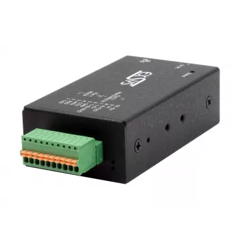 EXSYS EX-6131-2 Przemysłowy serwer urządzeń Ethernet na szeregowy, RS-232/422/485, montaż na szynie DIN i naścienny