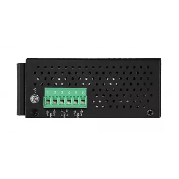 EXSYS EX-6226POE Przemysłowy 8-portowy przełącznik Gigabit PoE+ Switch, 12-36VDC, DIN-Rail
