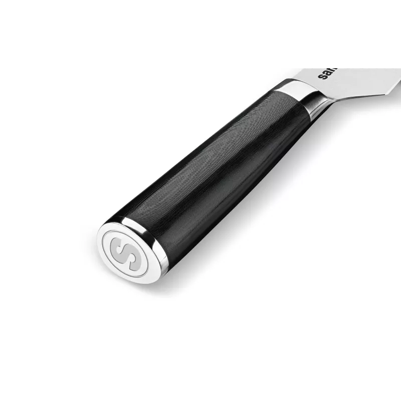 SAMURA Harakiri Nóż uniwersalny 192 mm stal AUS-8 Full Tang czarny uchwyt