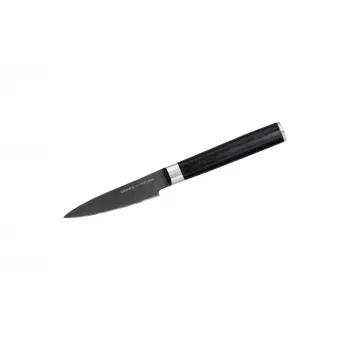 Nóż do obierania Samura Stonewash 90 mm Czarny