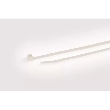 Opaska zaciskowa HellermannTyton T50R biała, 200mm x 4,6mm, PA66, 100 szt. 111-05013