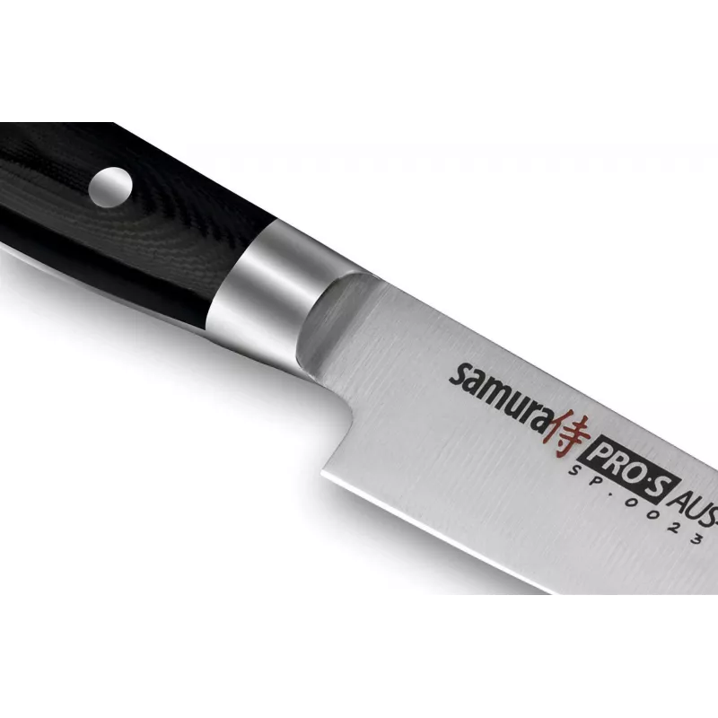 Nóż uniwersalny SAMURA PRO-S 145 mm, stal AUS-8, rękojeść G-10