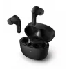 PHILIPS TAT2206BK/00 Bezprzewodowe słuchawki dokanałowe True Wireless z etui ładującym, czarne