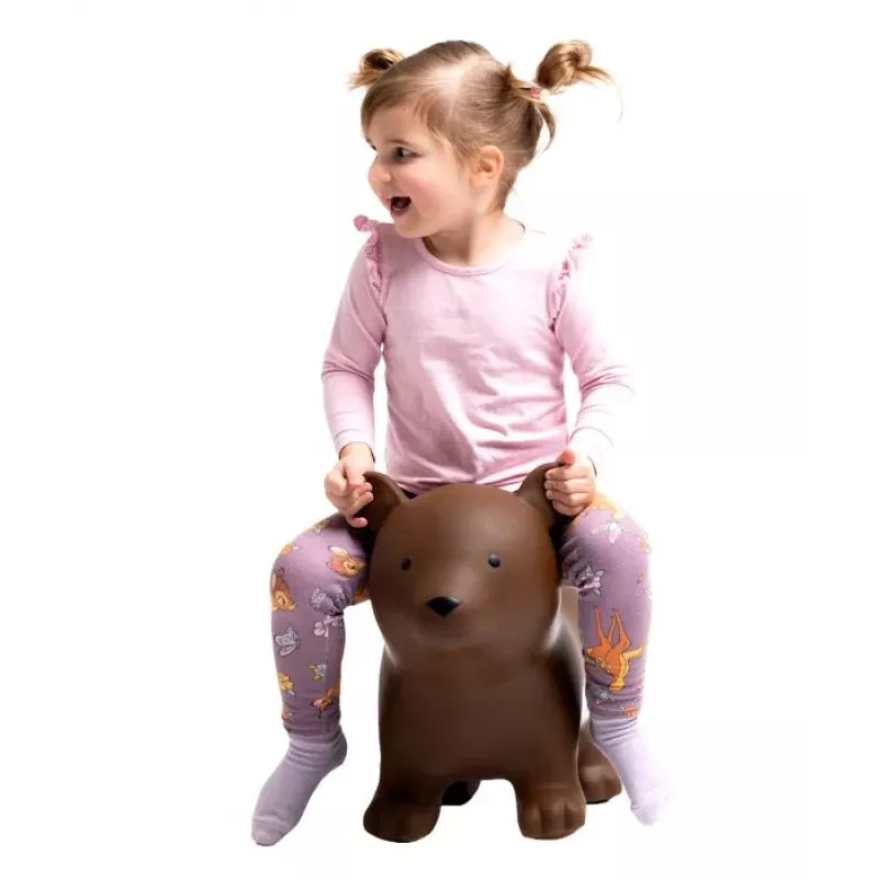 Gerardo's Toys Nadmuchiwany Skaczący Miś, Brązowy
